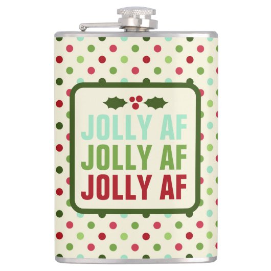 Holiday Fun Flask ©NHC Heupfles (Voorkant)