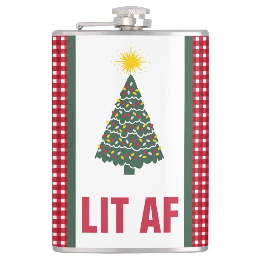 Holiday Fun Flasks ©NHC Heupfles (Voorkant)