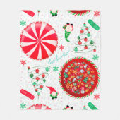 Holiday Fun Fleece Deken (Voorkant)