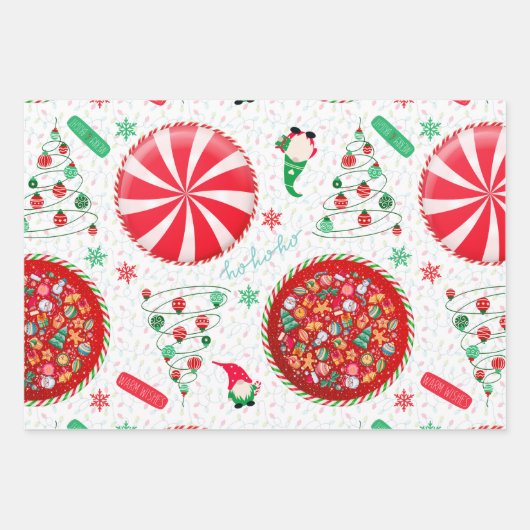 Holiday Fun Inpakpapier Vel (Voorkant)