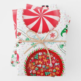 Holiday Fun Inpakpapier Vel