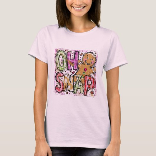 Holiday Fun - Oh Snap! T-shirt (Voorkant)