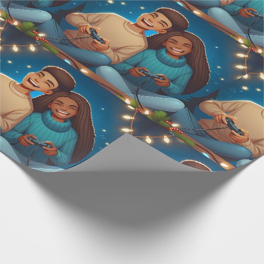 Holiday Game Night- Kerst inpakpapier (Hoek)