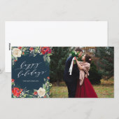 Holiday Garden-fotokaart Feestdagenkaart (Voorkant / Achterkant)