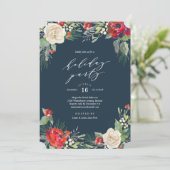 Holiday Garden Holiday Party Uitnodiging (Staand voorkant)