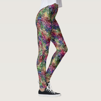 Holiday Garland Multi-Color Leggings