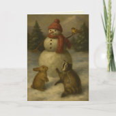 "Holiday Gathering" - By Blake Mauney Feestdagen Kaart (Voorkant)