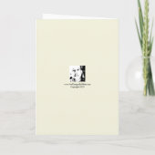 "Holiday Gathering" - Door Blake Mauney Feestdagen Kaart (Achterkant)