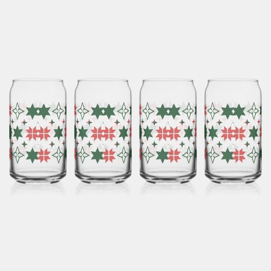 Holiday Geo Wrap Blikvorm Glas (Rechts)