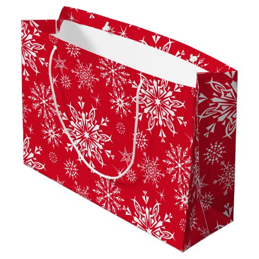 Holiday Gift Bag Groot Cadeauzakje (Achterkant Gekanteld)