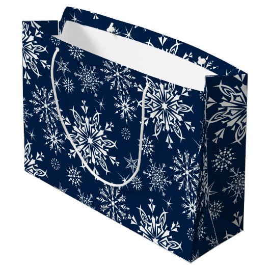 Holiday Gift Bag Groot Cadeauzakje (Achterkant Gekanteld)
