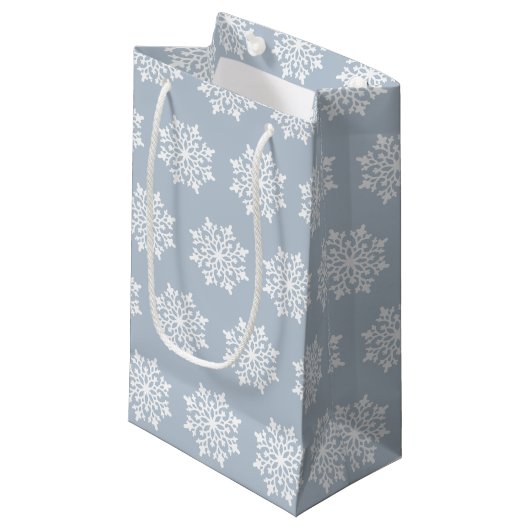 Holiday Gift Bag Klein Cadeauzakje (Voorkant Gekanteld)