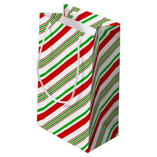 Holiday Gift Bag Klein Cadeauzakje (Achterkant Gekanteld)