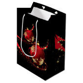 Holiday Gift Bag Medium Cadeauzakje (Voorkant Gekanteld)