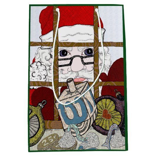 Holiday Gift Bag Medium Cadeauzakje (Voorkant)