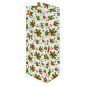 Holiday Gift Bag Wijn Cadeautas (Achterkant Gekanteld)