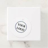 Holiday Gift Label Behuizingen ADD LOGO Elegant Pi (In situ)