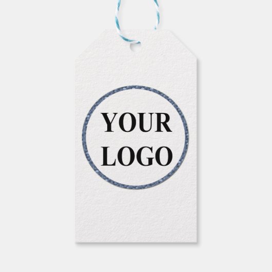 Holiday Gift Label Behuizingen ADD LOGO Rood Groen Cadeaulabel (Achterkant)