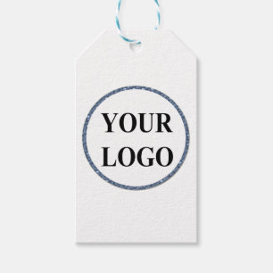 Holiday Gift Label Behuizingen ADD LOGO Tree Fun Cadeaulabel