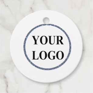 Holiday Gift Label Behuizingen LOGO Tree Fun Elega