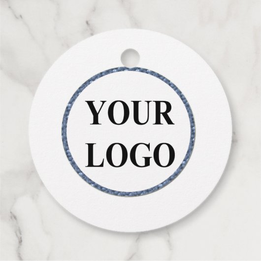 Holiday Gift Label Behuizingen LOGO Tree Fun Elega (Achterkant)