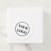 Holiday Gift Label Behuizingen LOGO Tree Fun Elega (In situ)