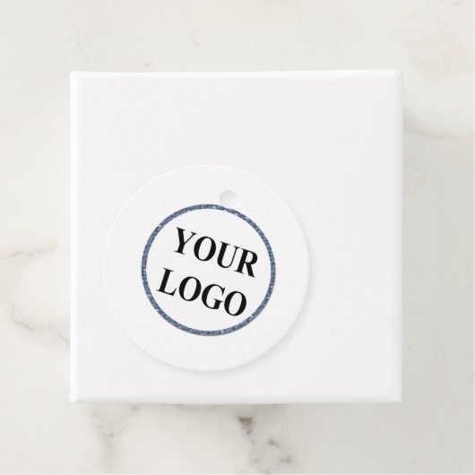 Holiday Gift Label Behuizingen LOGO Tree Fun Elega (In situ)