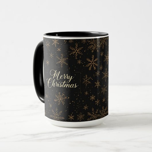 Holiday Gift Mug cozy Cup for Christmas Mok (Voorkant links)