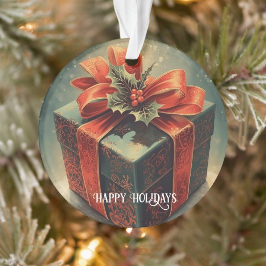 Holiday Gift Ornament (Boom)