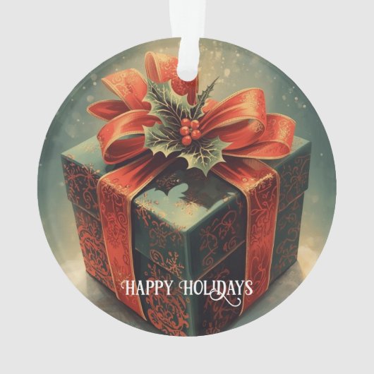 Holiday Gift Ornament (achterkant)