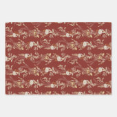  Holiday Gift Wrapping Paper Set van 3 (Voorkant)