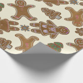 Holiday Gingerbread Collectie Cadeaupapier (Hoek)