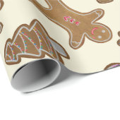 Holiday Gingerbread Collectie Cadeaupapier (Rol Hoek)