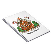 Holiday Gingerbread House Notitieboek (Rechterzijde)