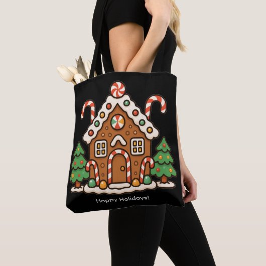 Holiday Gingerbread Tote Bag (Dichtbij)