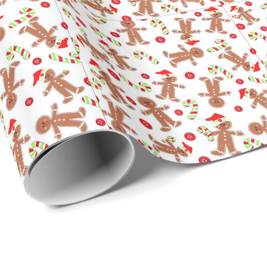 Holiday Gingerbrood Cadeaupapier (Rol Hoek)