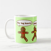Holiday Gingerbrood Humor Koffiemok (Links)