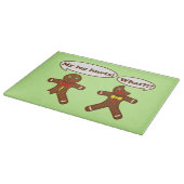 Holiday Gingerbrood Humor Snijplank (Hoek)