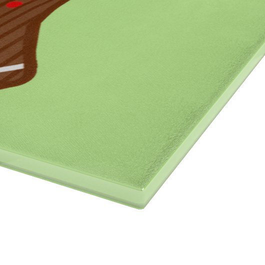 Holiday Gingerbrood Humor Snijplank (Hoek)