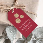 Holiday Gingersnap Specialized Cookie Cadeaulabel