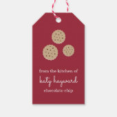 Holiday Gingersnap Specialized Cookie Cadeaulabel (Voorkant)