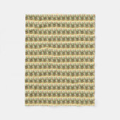 Holiday Girl en  paasbunny Blanket Fleece Deken (Voorkant)