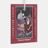 Holiday Glas Ornament (Voorkant Rechts)