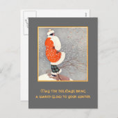 Holiday Glow Feestdagenkaart (Voorkant / Achterkant)