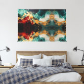 Holiday Glow Wrapped Canvas Premium Elegance  (Insitu (Slaapkamer))