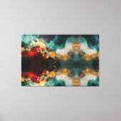 Holiday Glow Wrapped Canvas Premium Elegance  Afdruk (Voorkant)