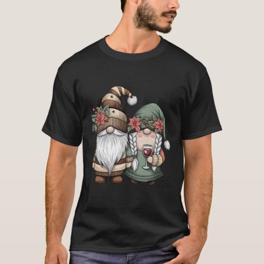 Holiday Gnome Charm T-shirt (Voorkant)