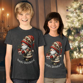Holiday Gnome Youth Tri-Blend Shirt