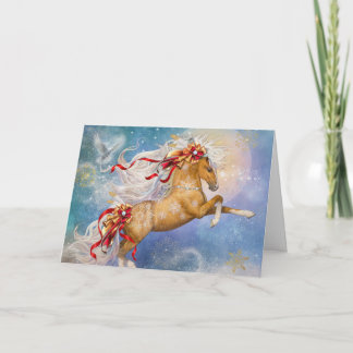 "Holiday Gold" Blank Holiday Card Feestdagen Kaart