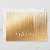 Holiday Gold Icicle Glam Kerstmis (Voorkant)